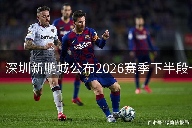 深圳新鹏城公布2026赛季下半段一线队阵容